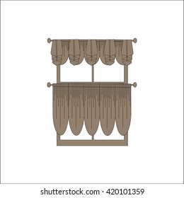 curtains. interior textiles. window decoration.