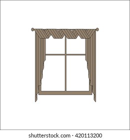 curtains. interior textiles. window decoration.