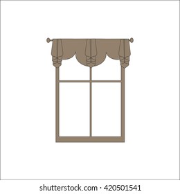 curtains. interior textiles. window decoration.