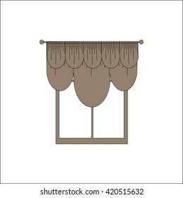 curtains. interior textiles. window decoration.