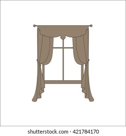 curtains. interior textiles. window decoration.
