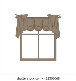 curtains. interior textiles. window decoration.