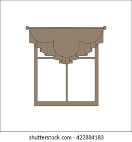 curtains. interior textiles. window decoration.