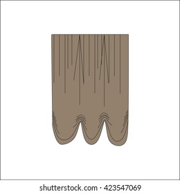 curtains. interior textiles. window decoration.