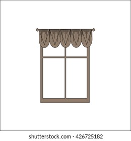 curtains. interior textiles. window decoration.