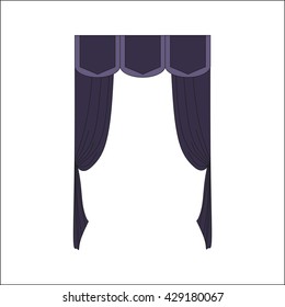 curtains. interior textiles. window decoration.