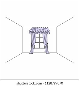 curtains . lambrequin.classic curtains .