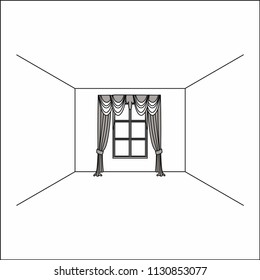curtains . lambrequin.classic curtains .
