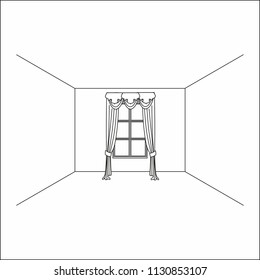 curtains . lambrequin.classic curtains .