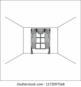 curtains . lambrequin.classic curtains .
