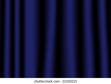 Curtains in theater, opera, stage vector illustration...