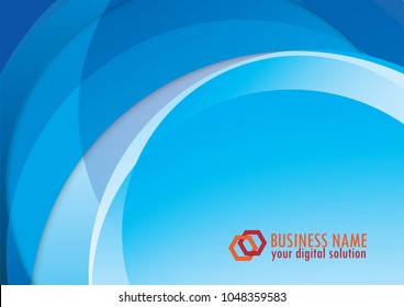 Curve abstract background