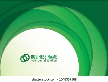 Curve abstract background
