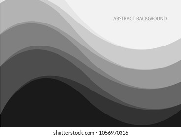 Curve abstract background