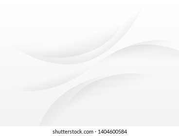 Curve Abstract Background white and gray gradient color background.Vector Illustration. - Shutterstock ID 1404600584