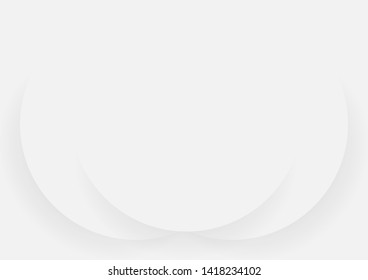 Curve Abstract Background white and gray gradient color background.Vector Illustration.