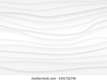 Curve Abstract Background white and gray gradient color background.Vector Illustration.
