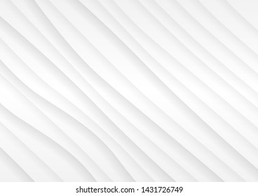 Curve Abstract Background white and gray gradient color background.Vector Illustration. - Shutterstock ID 1431726749