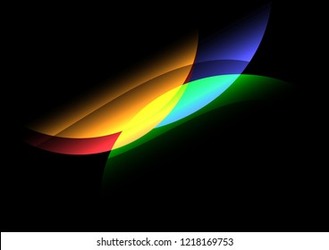 Curve Abstract Background.Vector abstract graphic design