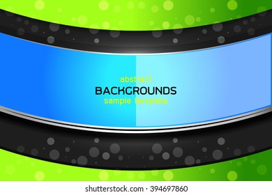 curve abstract light background, Vector Illustration