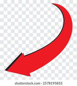 Curve arrow icon isolated. Horizontal dual long straight , right and left side arrow signs. Arrow indicated the direction symbol. Curved and straight arrow icon vector.