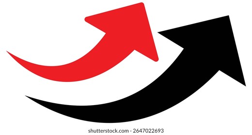 curve arrow icon on transparent background. curve arrow sign. - Powered by Shutterstock - Get 15% off with code: PIKWIZARD15