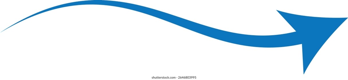  curve arrow icon vector . curve arrow icon set. long arrow icon set. Set of curved arrows isolated on white background