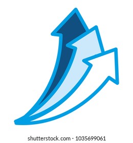 curve arrows icon