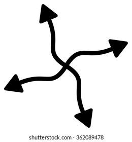 Curve Arrows Icon