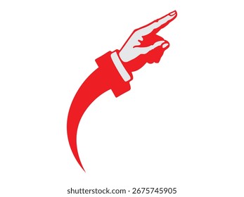 Setas curvas simples mão desenhada arte conjunto estilo plano vermelho verde amarelo azul transparente PNG