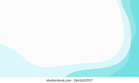 curve blue abstract background vector illustration	