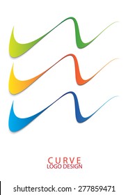 Curve business logo design