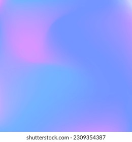 Curve Cold Liquid Light Sunset Blurry Texture. Blurred Pink Wavy Water Color Swirl Gradient Mesh. Indigo Calm Blue Lavender Sky Wallpaper. Pastel Violet Dynamic Fluid Sunrise Gradient Backdrop.