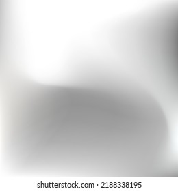 Curve Dark Liquid Soft Design Pic. Calm Grey Aluminium Metallic Wallpaper. Water Dynamic Silver Wavy Calm Swirl Gradient Mesh. Fluid Sky Light Blurred Monochromatic Gradient Backdrop.