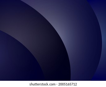 curve design background with dark blue color. vector illustration
