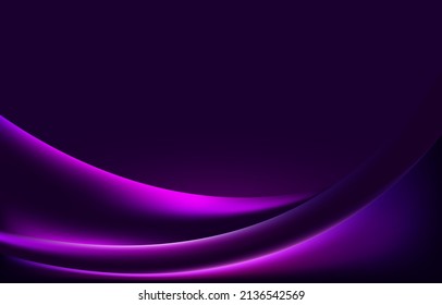 curve design background with purple color. vector illustration