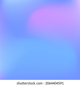 Curve Dynamic Water Calm Indigo Smooth Surface. Blurred Lavender Fluid Cold Pastel Wallpaper. Sunrise Color Liquid Pink Blue Gradient Background. Light Sunset Sky Violet Wavy Swirl Gradient Mesh.