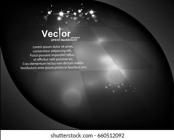 curve frame square black gray background