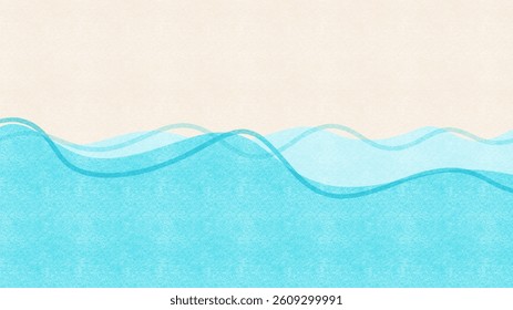 Curve gradient background graphic illustration. Blue wave