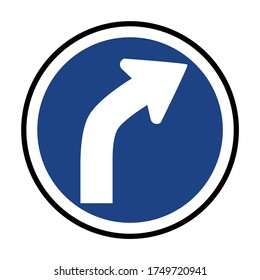 curve to left sign, curve to right signal, traffic signal and road sign