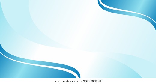 Curve Light Blue Background Abstract