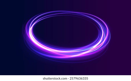 Curve light effect of silver line. Png luminous silver circle. Light silver pedistal, podium, platform, table. To center a bright flash, png, effect, wave,neon,line.