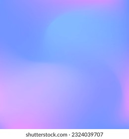 Curve Light Pink Wavy Dynamic Gradient Background. Indigo Water Sunset Liquid Violet Swirl Gradient Mesh. Pastel Calm Sunrise Blurred Lavender Blurry Texture. Cold Color Sky Blue Fluid Wallpaper.