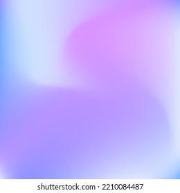 Curve Light Sunset Indigo Dynamic Background. Pastel Fluid Blue Violet Calm Swirl Gradient Mesh. Wavy Sky Blurred Color Cold Smooth Surface. Lavender Pink Sunrise Water Liquid Gradient Backdrop.