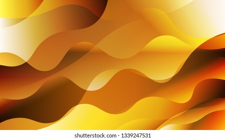 Curve Line Layer Background. For Business Presentation Wallpaper, Flyer, Cover. Vector Illustration with Color Gradient.