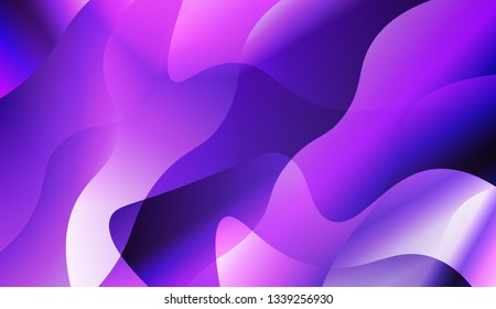 Curve Line Layer Background. For Business Presentation Wallpaper, Flyer, Cover. Vector Illustration with Color Gradient.