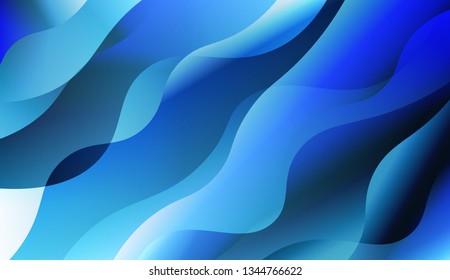 Curve Line Layer Background. For Business Presentation Wallpaper, Flyer, Cover. Vector Illustration with Color Gradient.