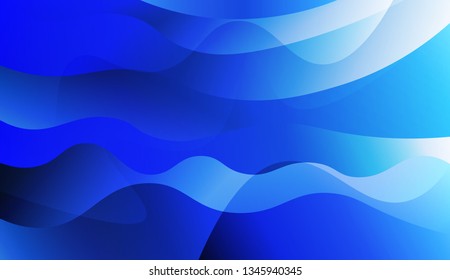 Curve Line Layer Background. For Business Presentation Wallpaper, Flyer, Cover. Vector Illustration with Color Gradient.