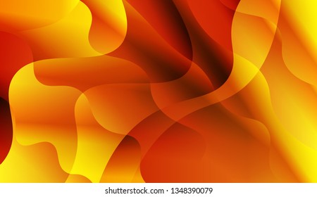 Curve Line Layer Background. For Business Presentation Wallpaper, Flyer, Cover. Vector Illustration with Color Gradient.