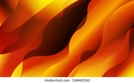 Curve Line Layer Background. For Business Presentation Wallpaper, Flyer, Cover. Vector Illustration with Color Gradient.